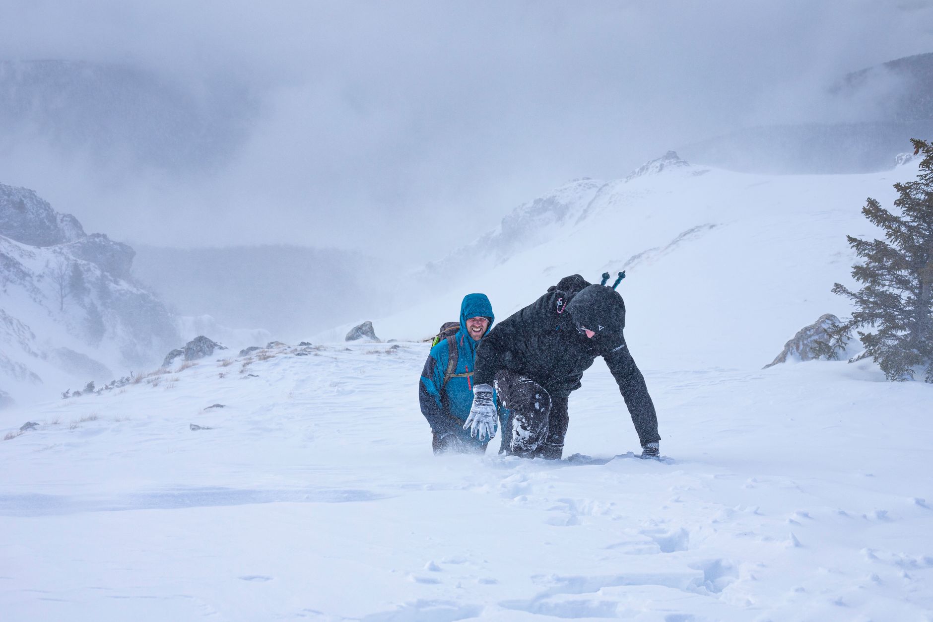 Snowstorm Mountain